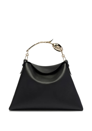 ERDEM large Bloom bag - Black