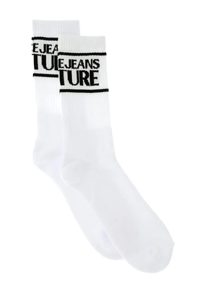 Versace Jeans Couture logo-jacquard socks - White