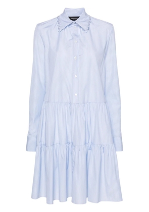 Fabiana Filippi striped cotton shirtdress - Blue