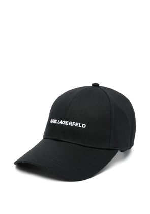 Karl Lagerfeld cotton-blend cap - Black