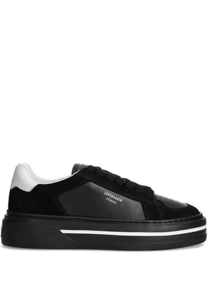Copenhagen platform leather sneakers - Black