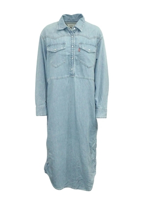 GANNI x Levi'S denim shirt dress - Blue