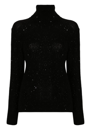 Fabiana Filippi sequinned sweater - Black