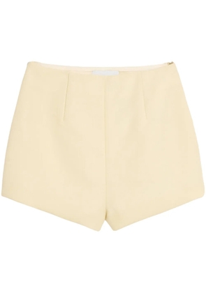 AMI Paris High Waist Mini Short - Neutrals