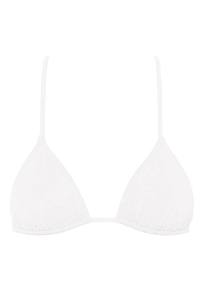 ERES Mouna triangle bikini top - White