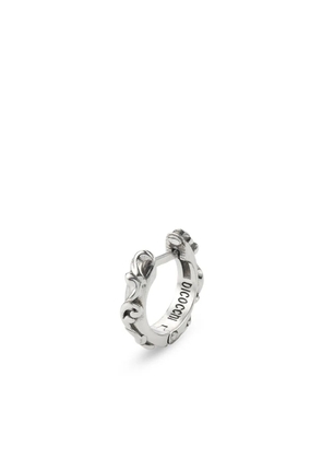 Emanuele Bicocchi Arabesque silver hoop earrings