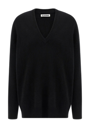 Jil Sander V-neck sweater - Black