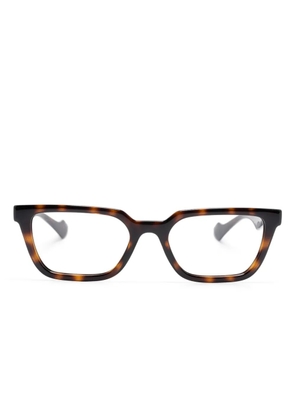 Gucci Eyewear rectangle-frame glasses - Brown