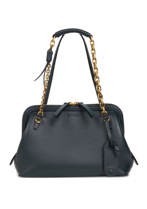 ETRO chain-strap leather shoulder bag - Green
