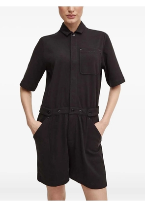 G-Star RAW buttoned pocketed playsuit - Black