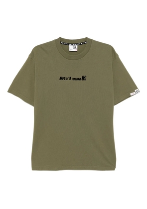 AAPE BY *A BATHING APE® short sleeves T-shirt - Green