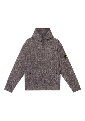 Stone Island cotton hoodie - Purple