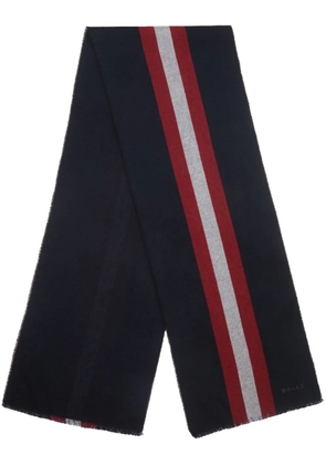 Bally striped scarf - Blue