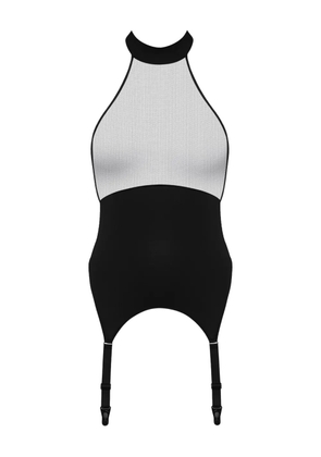 Maison Close Pure Tentation halterneck jumpsuit - Black