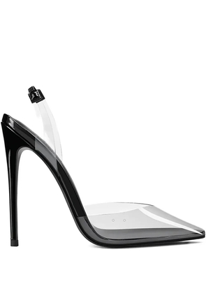 Femme La Macallan pointed slingback pumps - White