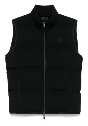 Moncler padded gilet - Black