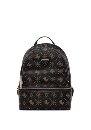 GUESS USA Silia 4G monogram zip backpack - Black