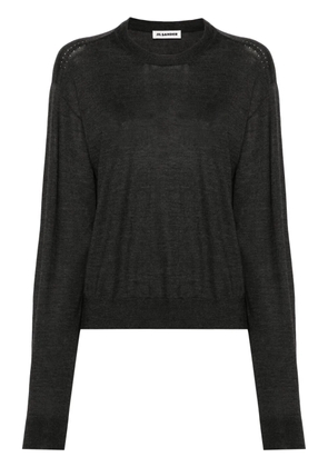 Jil Sander fine-knit jumper - Grey