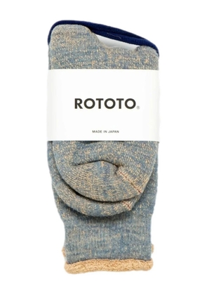 RoToTo double face socks - Blue