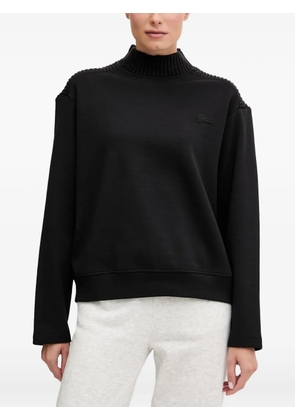 GUESS USA knitted high-neck sweatshirt - Black