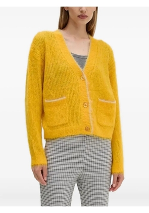 American Vintage long-sleeve button-front cardigan - Yellow