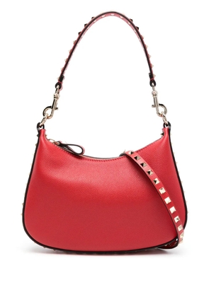 Valentino Garavani small Rockstud leather shoulder bag - Red