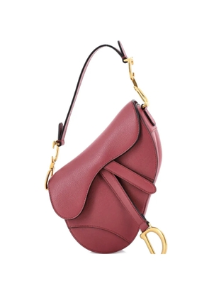 Christian Dior Pre-Owned Saddle Handbag Leather Mini shoulder bag - Pink