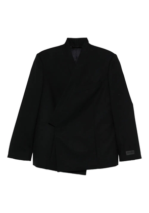 Kenzo asymmetric wrap jacket - Black