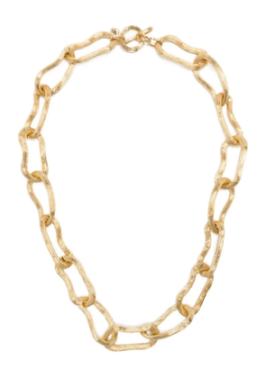 Ryenn's Eyes x Quentin Jones 14K gold plated brass chain-link necklace