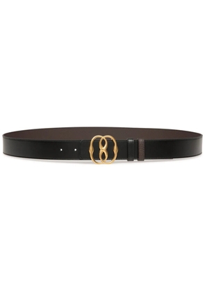 Bally Emblem logo-buckle belt - Black