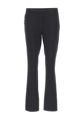 ELENA MIRO` pressed-crease trousers - Black