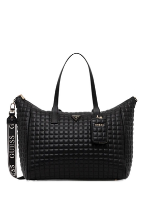 GUESS USA quilted tote bag - Black