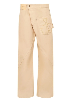 JW Anderson Twisted jeans - Neutrals