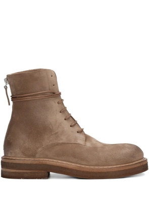 Marsèll Parrucca lace-up zip boots - Neutrals