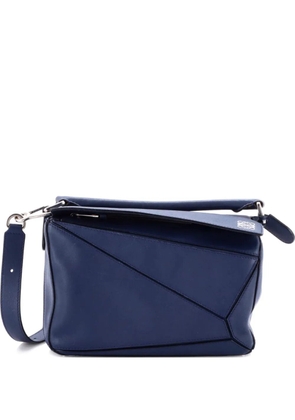 Loewe Pre-Owned Puzzle Bag Leather Small satchel - Blue