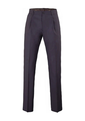 Moorer pleated tailored trousers - Blue