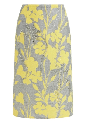 16Arlington Delta midi skirt - Grey