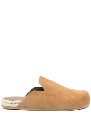 Prada suede slippers - Brown