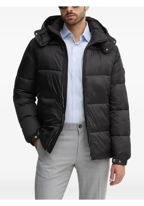 Joop! Ambro quilted hooded jacket - Black