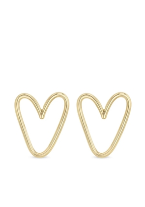 Zoë Chicco 14K yellow gold Open Heart earrings