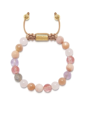 Nialaya Jewelry faceted stone bracelet - Pink
