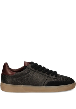 Kennel & Schmenger croc-effect lace-up sneakers - Black