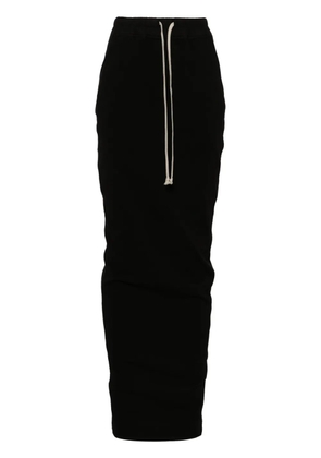Rick Owens DRKSHDW Pull On Pillar maxi skirt - Black