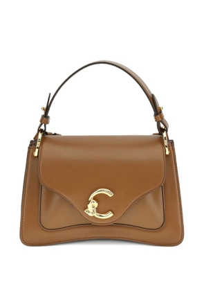 Coccinelle small C-Me leather tote bag - Brown