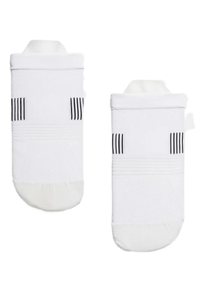 On Running Ultralight Low stripe socks - White