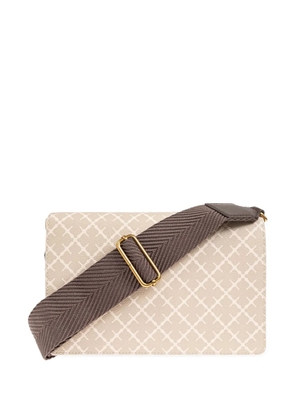 By Malene Birger Loenna monogrammed shoulder bag - Neutrals