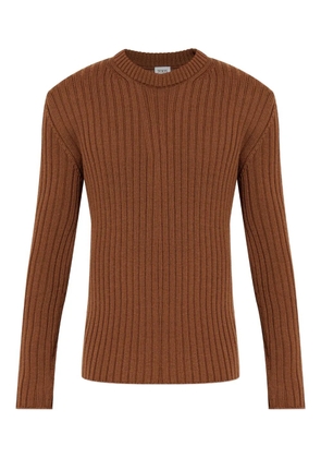 Tod's ribbed-wool sweater - Brown