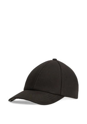 Dolce & Gabbana gabardine baseball cap - Black