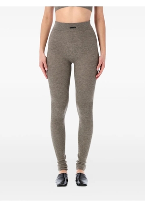 FEAR OF GOD ESSENTIALS ribbed leggings - Neutrals