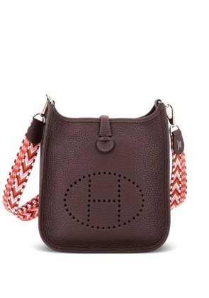 Hermès Pre-Owned Evelyne Bag Gen III Clemence TPM crossbody bag - Red